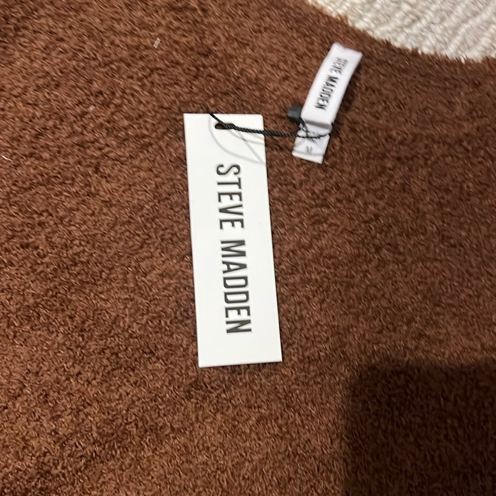- Steve Madden brown sweater tank - Picture 2 of 4